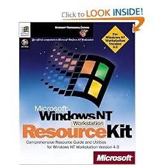 Microsoft Windows NT Workstation 4.0 Resource Kit (Microsoft Professional Editions)