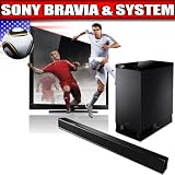 Sony KDL46HX800 46 inch Full HD 240Hz LED HDTV + Sony Virtual 5.1 Channel Sound Bar - Black (HTCT150)