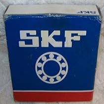 SKF 6309 2ZJEM Medium Series Deep Groove Ball Bearing, Deep Groove Design, ABEC 1 Precision, Double Shielded, Non-Contact, Steel Cage, C3 Clearance, 45mm Bore, 100mm OD, 25mm Width, 7080lbf Static Load Capacity, 11900lbf Dynamic Load Capacity
