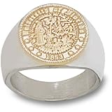 University of Florida Seal Ring Sz 10 1/2 (14kt)