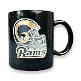 St. Louis Rams 15oz Black Ceramic Mug