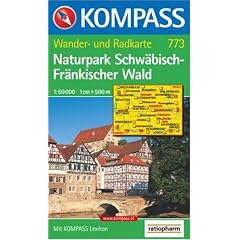 Naturpark Schw�bisch-Fr�nkischer Wald 1 : 50 000: Wander- und Radkarte