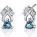 Regal Elegance 1.00 Carats London Blue Topaz title=