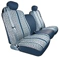 Saddleman SureFit Saddle Blanket Bench Seat Cover, Blue