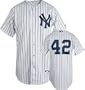 New York Yankees Authentic Mariano Rivera Home Jersey w/2009 Inaugural Stadium Patch - White/Navy 40