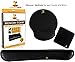 CushionTech Keyboard Wrist Rest with Ergonomic Mouse Pad Typing Support and Microfiber Cloth