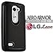 Aero Armor Protective Case for LG Leon - Black