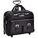 Siamod Ceresola 46005 Vernazza Collection Fly-Through Checkpoint-Friendly 17-Inch Detachable-Wheeled Laptop Case (Black)