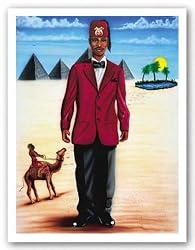 The Burning Sands - Masonic by Paul Bush 8"x10" Art Print Poster