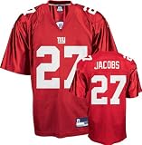 Brandon Jacobs Red New York Giants Youth NFL Replica Jersey