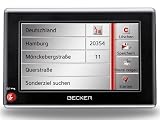 Becker Traffic Assist Z204 Tragbares Navigationssystem (10,9 cm (4,3 Zoll) Widescreen-Display, Bluetooth, kostenlose Kartenupdates) schwarz