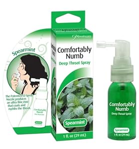 Comfortably Numb Deep Throat Spray - Spearmint