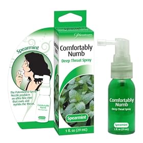 Comfortably Numb Deep Throat Spray - Spearmint