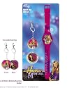 Hannah Montana LCD Watch & charm Set