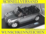 Review Welly  / Welly - Mini Cooper Convertible, silver