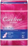 Carefree Body Shape Extra Long Unscented, 93-count