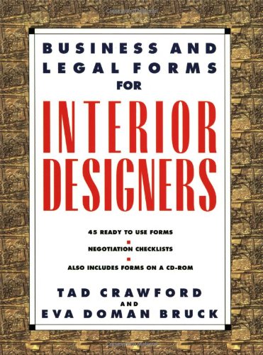 Business and Legal Forms for Interior Designers