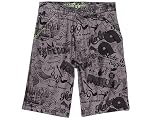 Hurley Boys AllOver Shorts-Coal