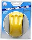 Silverline Ergonomic Curved Foam Sanding Block 3x 150mm Dia Sheets Inc Diy