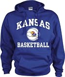 Kansas Jayhawks Perennial Basketball Hooded Sweatshirt