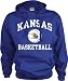 Kansas Jayhawks Perennial Basketball Hooded Sweatshirt