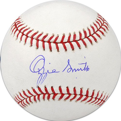 Mounted Memories St. Louis Cardinals Ozzie Smith Autographed (Mlb) Baseball