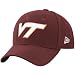 New Era Virginia Tech Hokies Maroon Team Logo Adjustable hat