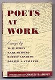 Poets at Work: Essays Based on the Modern Poetry Collection at the Lockwood Memorial Library, University of Buffalo