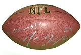 Joe Haden Autographed NFL Wilson Composite Football with "Go Browns" Inscription, Cleveland Browns, Florida Gators, Proof Photo of Joe Signing for Us.