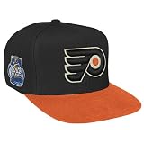 NHL Men's Philadelphia Flyers Winter Classic Snapback Hat (Black, One Size Fits All)