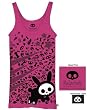 Skelanimals - Jack the Bunny Pink Tank Top L