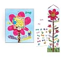 Flower Growth Chart- Hot Pink