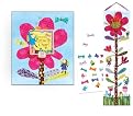 Flower Growth Chart- Hot Pink