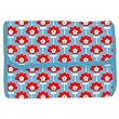 Chamomile Novelty Print Travel Roll Out Toiletry Bag