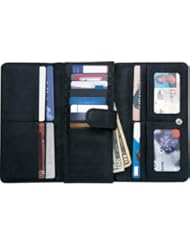Embassy Ladies Solid Genuine Leather Wallet with RFID Security