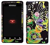 Black Yellow Butterfly Pink Rose White Flower Rubberized Snap on Hard Cover ....