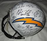 2011 SAN DIEGO CHARGERS TEAM SIGNED AUTOGRAPHED FULL SIZE HELMET PHILIP RIVERS COA + HOLOGRAM
