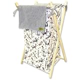 Cat in the Hat Hamper (Red, Black, White) (27H x 15W x 2D)