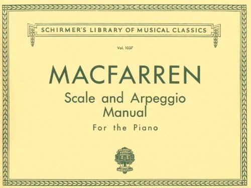 Scale and Arpeggio Manual: Piano Technique (Schirmer's Library of Musical Classics)