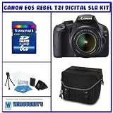 Canon Rebel T2i 18.0 MP Digital SLR w/ Canon 18-55mm IS Lens + Shooter Package K# 2