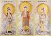 Color Poster of Three Bodhisattvas - 15" x 21"