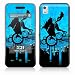 The DJ Design Protective Skin Decal Sticker for Samsung Instinct SCH M800 Cell Phone