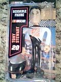 Nascar Bobble Dobbles “Tony Steart” Bendable Figure with Helmet, Home Depot Uniform