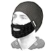 Beardo Attached Beard Hat, Dark Grey Black
