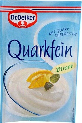 Dr. Oetker Quarkfein Zitrone ( Lemon ) Dessert Mix ( 55 G ) by Dr. Oetker