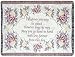 "Wedding" Floral Inspirational Afghan Throw Blanket 40" x 50"