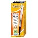 Bic Cristal Grip Ball Pen Clear Barrel 1.0mm Tip 0.4mm Line Black Ref 802800 [Pack of 20]