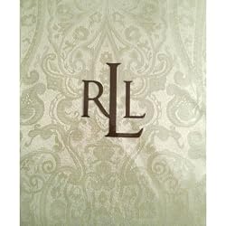 Ralph Lauren Paisley Mint Tablecloth - Round 70 inches