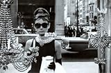 Audrey Hepburn Breakfast At Tiffany 24x36 Poster Print Poster Print, 36x24