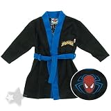 Spider-man Black Bath Robe for Boys